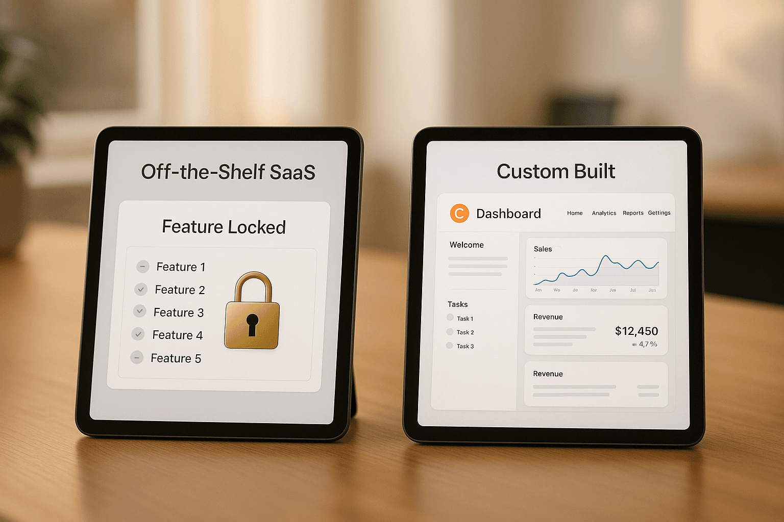 Custom Software vs SaaS: When to Build vs Buy for Your Business